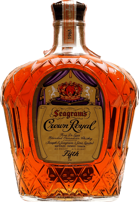 396,95 € Envoi gratuit | Blended Whisky Crown Royal Canadian Seagram's Canada Bouteille 70 cl