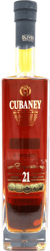 73,95 € Free Shipping | Rum Cubaney Exquisito Solera Dominican Republic 21 Years Bottle 70 cl