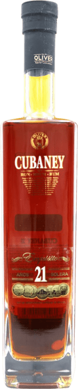 73,95 € Envio grátis | Rum Cubaney Exquisito Solera República Dominicana 21 Anos 70 cl