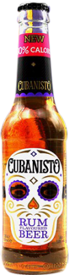 32,95 € 免费送货 | 盒装24个 啤酒 Cubanisto 英国 三分之一升瓶 33 cl Rum — 朗姆酒