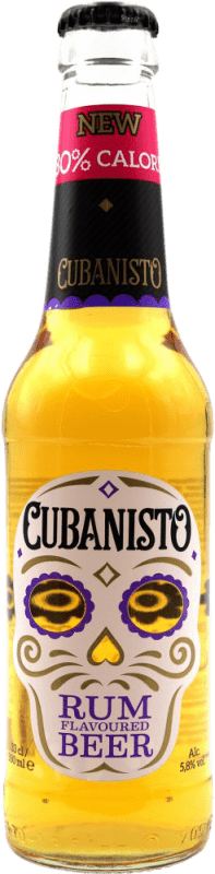 1,95 € 免费送货 | 啤酒 Cubanisto 英国 三分之一升瓶 33 cl Rum — 朗姆酒