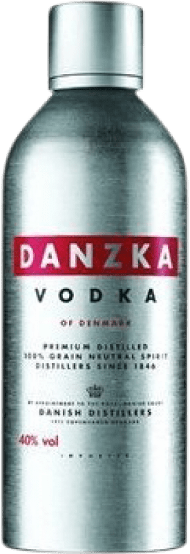 17,95 € Envio grátis | Vodca Danzka Dinamarca Garrafa 1 L