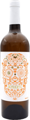 14,95 € Spedizione Gratuita | Vino bianco Demuerte Blanco D.O. Yecla Spagna Bottiglia 75 cl