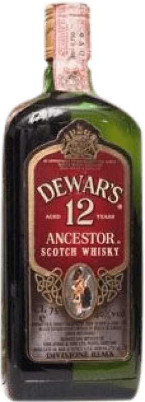 176,95 € Free Shipping | Whisky Blended Dewar's Ancestor Collector's Specimen Scotland United Kingdom 12 Years Bottle 70 cl