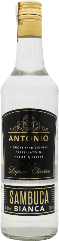 13,95 € Envío gratis | Sambuca Di Antonio Blanco Italia 70 cl