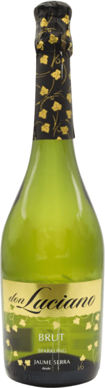 3,95 € Envio grátis | Espumante branco Don Luciano Brut Espanha Garrafa 75 cl