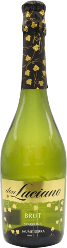 3,95 € Free Shipping | White sparkling Don Luciano Brut Spain Bottle 75 cl