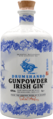 63,95 € 免费送货 | 金酒 Gin Drumshanbo Gunpowder Ceramic Porcelain — 陶瓷瓷器 爱尔兰 1 L