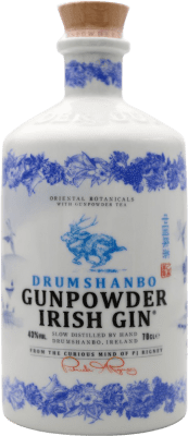 59,95 € Spedizione Gratuita | Genever Gin Drumshanbo Gunpowder Ceramic Porcelain — Porcellana Ceramica Irlanda 70 cl