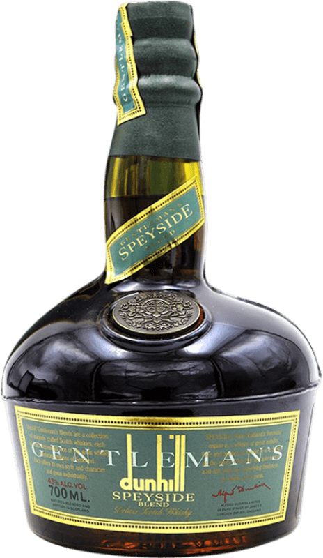 211,95 € Kostenloser Versand | Whiskey Blended Dunhill Gentleman's Speyseite Großbritannien Flasche 70 cl