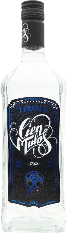 16,95 € Kostenloser Versand | Tequila Enerhaus 100 Cien Malos Blanco Mexiko Flasche 70 cl