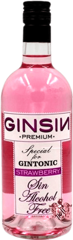 15,95 € Бесплатная доставка | Джин Espadafor GinSin Strawberry Испания бутылка 70 cl Без алкоголя
