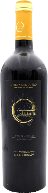 10,95 € Spedizione Gratuita | Vino Rosso Estigma D.O. Ribera del Duero Spagna Tempranillo 75 cl