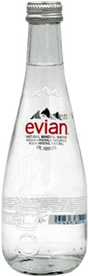 1,95 € Free Shipping | Water Evian Mineral Natural Pure France One-Third Bottle 33 cl