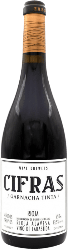 21,95 € Envío gratis | Vino tinto Exeo Cifras D.O.Ca. Rioja España Botella 75 cl