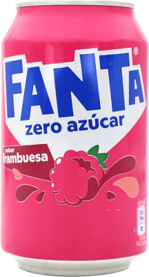 2,95 € Free Shipping | Soft Drinks Fanta Spain Can 33 cl Frambuesa — Raspberry