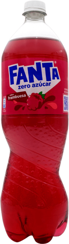 5,95 € 免费送货 | 饮料和搅拌机 Fanta Frambuesa 西班牙 瓶子 1 L