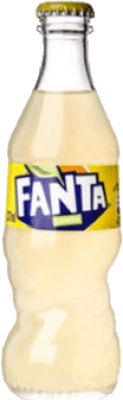 5,95 € Free Shipping | 4 units box Soft Drinks & Mixers Fanta Limón Spain Small Bottle 20 cl