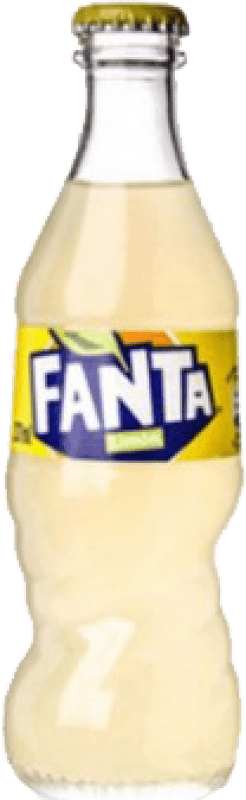 5,95 € Kostenloser Versand | 4 Einheiten Box Getränke und Mixer Fanta Limón Spanien Kleine Flasche 20 cl