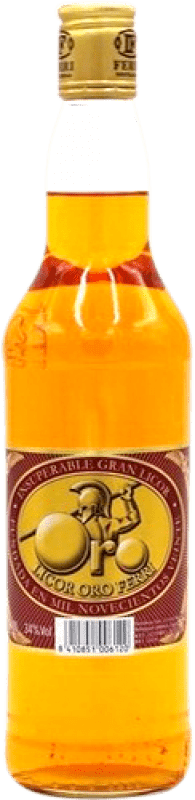 11,95 € Envío gratis | Licores Ferri Oro España Botella 70 cl