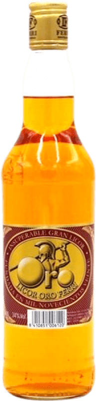 11,95 € Envio grátis | Licores Ferri Oro Espanha Garrafa 70 cl