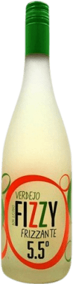 5,95 € Envoi gratuit | Blanc mousseux Fizzy. Frizzante Espagne Bouteille 75 cl