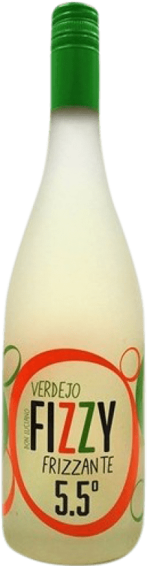 5,95 € Envoi gratuit | Blanc mousseux Fizzy. Frizzante Espagne Bouteille 75 cl