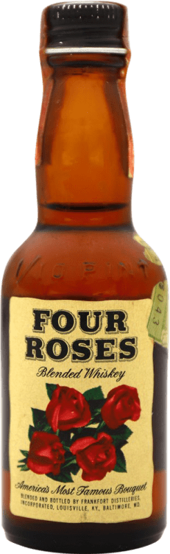 67,95 € 免费送货 | 威士忌混合 Four Roses 收藏家标本 美国 微型瓶 5 cl