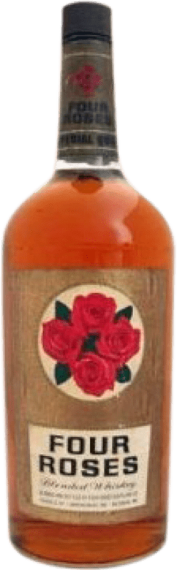 679,95 € Envoi gratuit | Whisky Bourbon Four Roses États Unis Bouteille 70 cl Objet de Collection Non Destinée à la Consommation