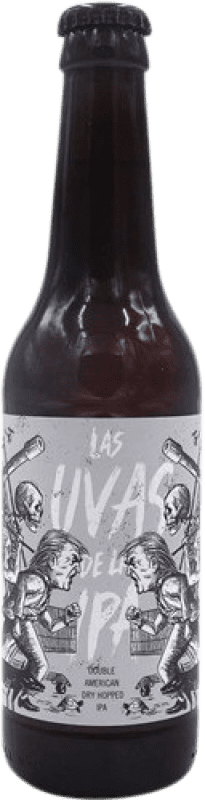 4,95 € Kostenloser Versand | Bier Freaks Las Uvas de la IPA Spanien Drittel-Liter-Flasche 33 cl