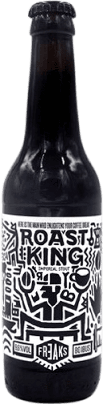 4,95 € 送料無料 | ビール Freaks Roast King スペイン 1/3ボトル 33 cl