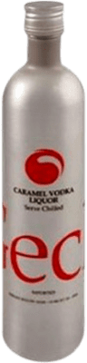 5,95 € Envío gratis | Vodka Gecko Francia 70 cl Caramel — Caramelo