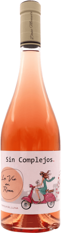 9,95 € Kostenloser Versand | Rosé-Wein Gil Luna Sin Complejos La Vie en Rosa D.O. Toro Spanien Flasche 75 cl