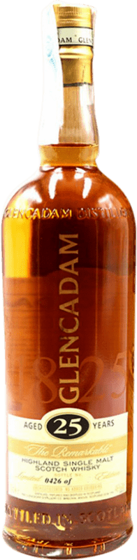 877,95 € Envio grátis | Whisky Single Malt Glencadam The Remarkable Reino Unido 25 Anos 70 cl