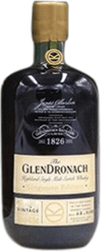 3 382,95 € Kostenloser Versand | Whiskey Single Malt Glendronach Kingsman Edition Sammlerexemplar Schottland Großbritannien 25 Jahre Flasche 70 cl