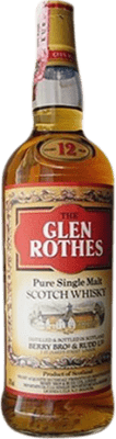 397,95 € Envio grátis | Whisky Single Malt Glenrothes Berry Brothers & Rudd Reino Unido 12 Anos 70 cl Exemplar de colecionador Não Próprio para Consumo