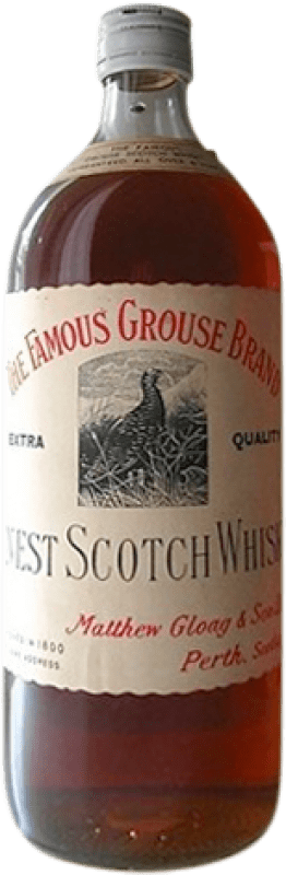 839,95 € Kostenloser Versand | Whiskey Blended Glenturret The Famous Grouse Brand Sammlerexemplar Großbritannien 6 Jahre Flasche 70 cl