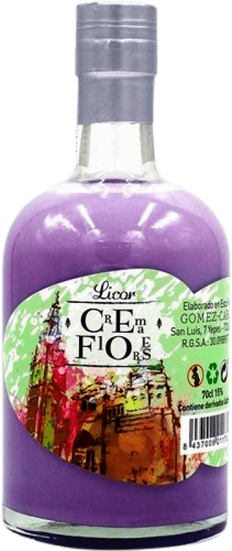 9,95 € Бесплатная доставка | Ликер крем Gómez Caro Flores Испания бутылка 70 cl