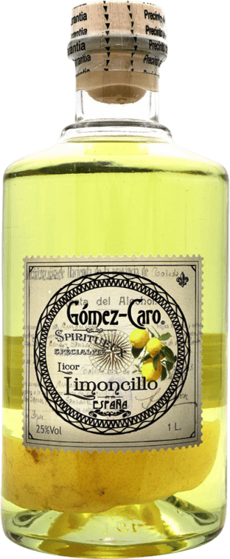 14,95 € Envío gratis | Licores Gómez Caro Limoncillo España Botella 1 L