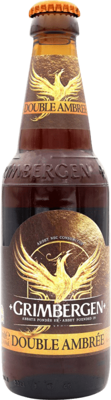 3,95 € 送料無料 | ビール Grimbergen Double ベルギー 3分の1リットルのボトル 33 cl