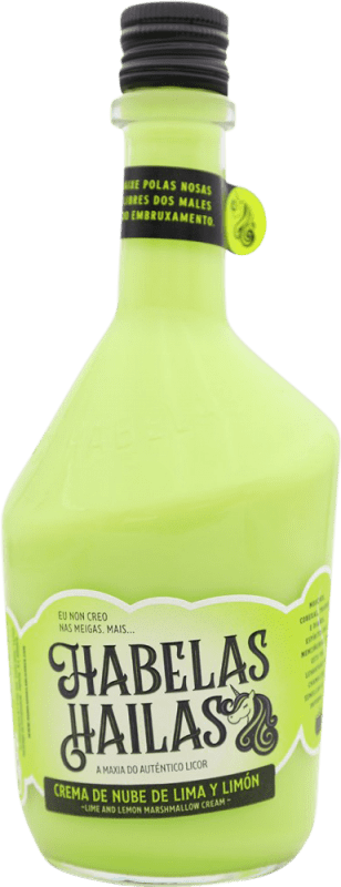 9,95 € 免费送货 | 柠檬酒 Limoncello Habelas Hailas 西班牙 70 cl Lima — 青柠, Limón — 柠檬, Nube — 棉花糖