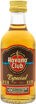 3,95 € 免费送货 | 朗姆酒 Havana Club Especial 古巴 微型瓶 5 cl