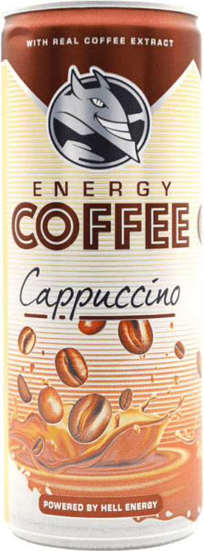 2,95 € Бесплатная доставка | Кофе Hell Венгрия Жестяная банка 25 cl Cappuccino — Капучино