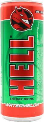 2,95 € 免费送货 | 饮料和搅拌机 Hell Bebida Energética Watermelon 匈牙利 小瓶 25 cl