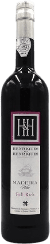 28,95 € Бесплатная доставка | Красное вино H&H Henriques & Henriques I.G. Madeira Португалия бутылка 75 cl