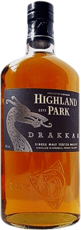 118,95 € Бесплатная доставка | Виски из одного солода Highland Park Drakkar Объединенное Королевство бутылка 1 L