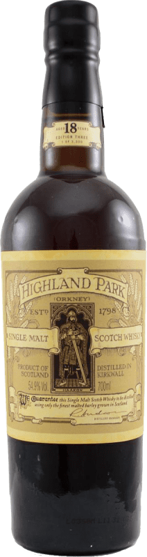 709,95 € Envoi gratuit | Single Malt Whisky Highland Park Earl Haakon Magnus Series Spécimen de Collection Royaume-Uni 18 Ans Bouteille 70 cl