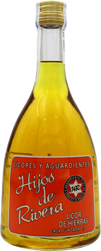 13,95 € Envío gratis | Licor de hierbas Hijos de Rivera España Botella 70 cl