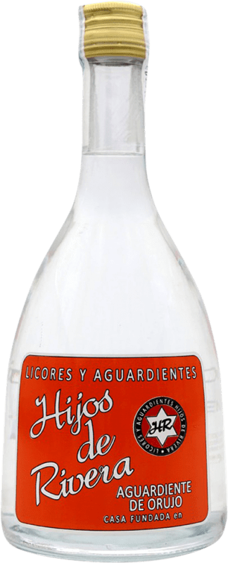 13,95 € Envío gratis | Orujo Aguardiente Hijos de Rivera España 70 cl