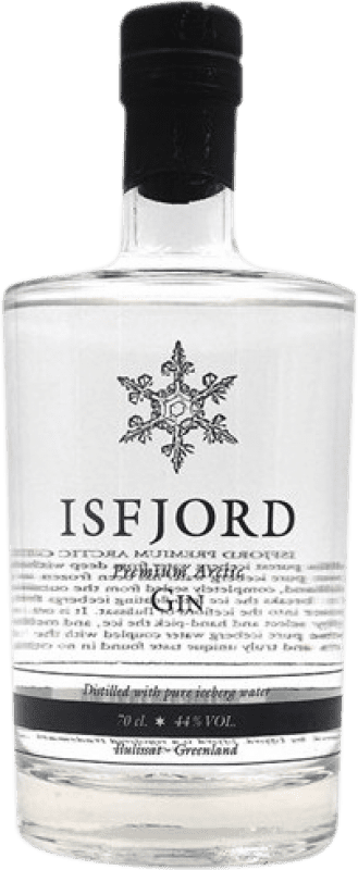 35,95 € Envio grátis | Genever Gin Isfjord Artic Dinamarca 70 cl